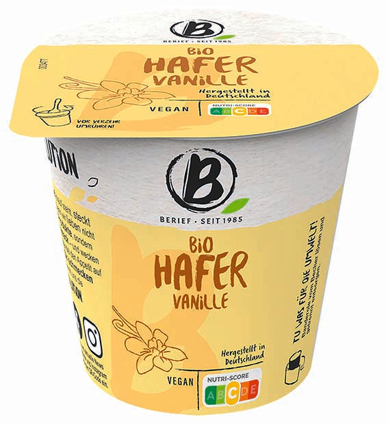 Vanille-Haferprodukt BIO 150 g - BERIEF - Biogo.de