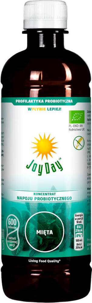 MINZE – PROBIOTISCHES GETRÄNKEKONZENTRAT BIO 500 ml – JOY DAY MHD: 10-2026
