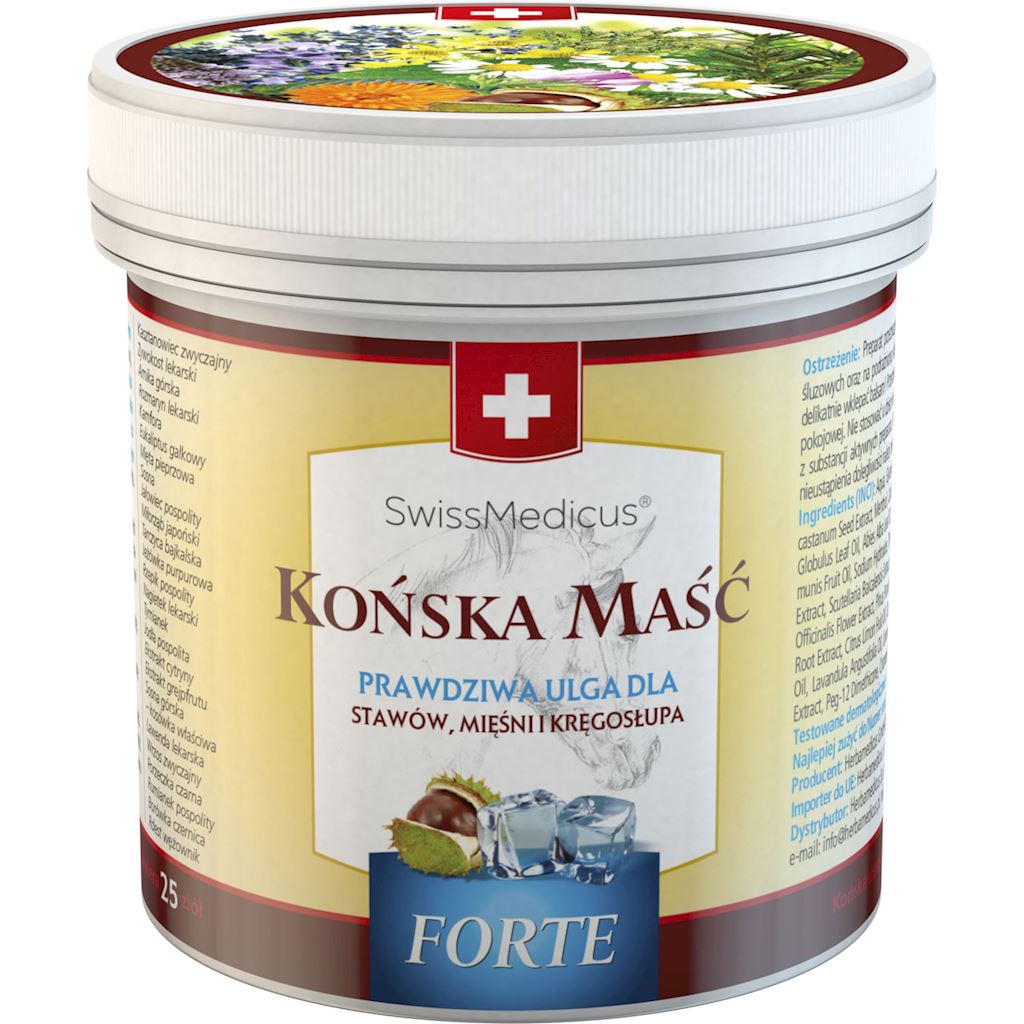 Pferdebalsam kühlend FORTE 250ml SWISSMEDICUS - Biogo.de