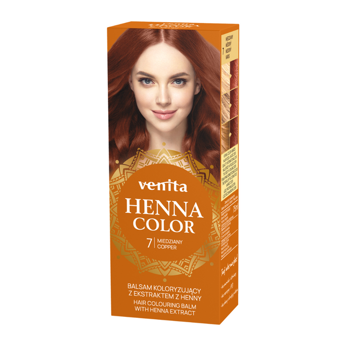 Henna-Röhre 007 Kupfer VENITA - Biogo.de