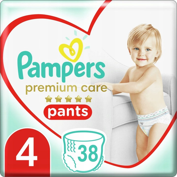 Premium Care Windeln Größe R4 Pants Pampers Windeln 38 Stk - Biogo.de