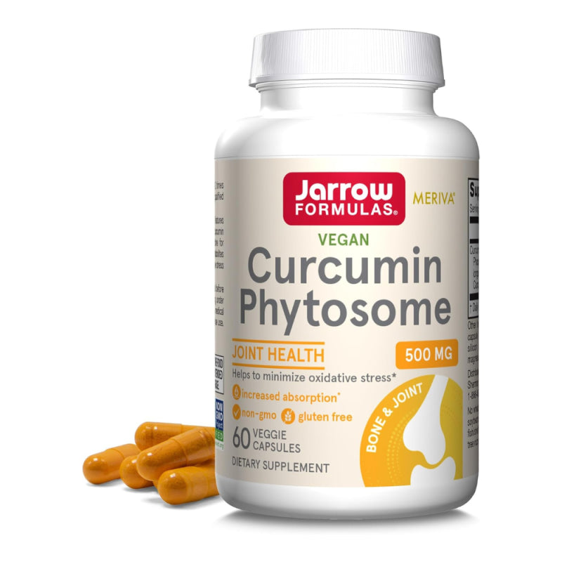Curcumin Phytosomemeriva Kurkuma 60 Kapseln JARROW FORMELS - Biogo.de