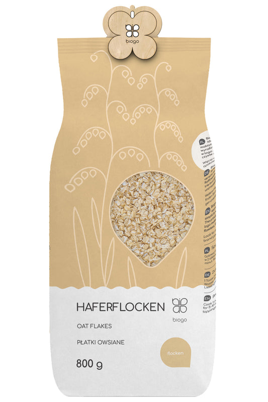Haferflocken 800 g BIOGO - Biogo.de