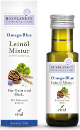 Omega Blue - Mischung mit Leinöl (Walnuss und Alge) BIO 100 ml - BIO PLANETE