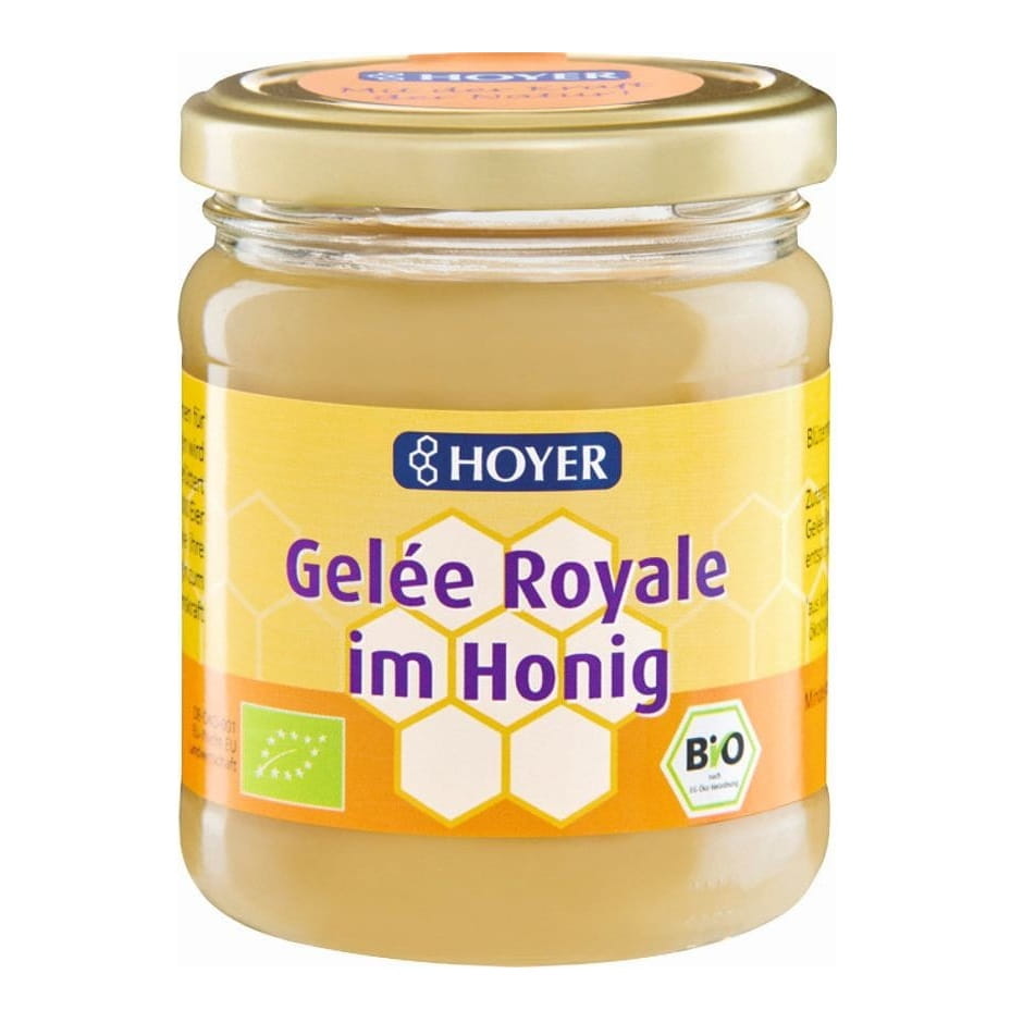 Honig mit Gelée Royale BIO 250 g - HOYER