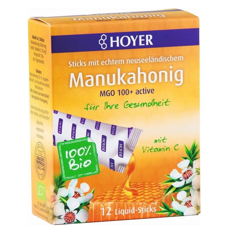 Manukahonig MGO 100 + BIO 12 Beutel - HOYER