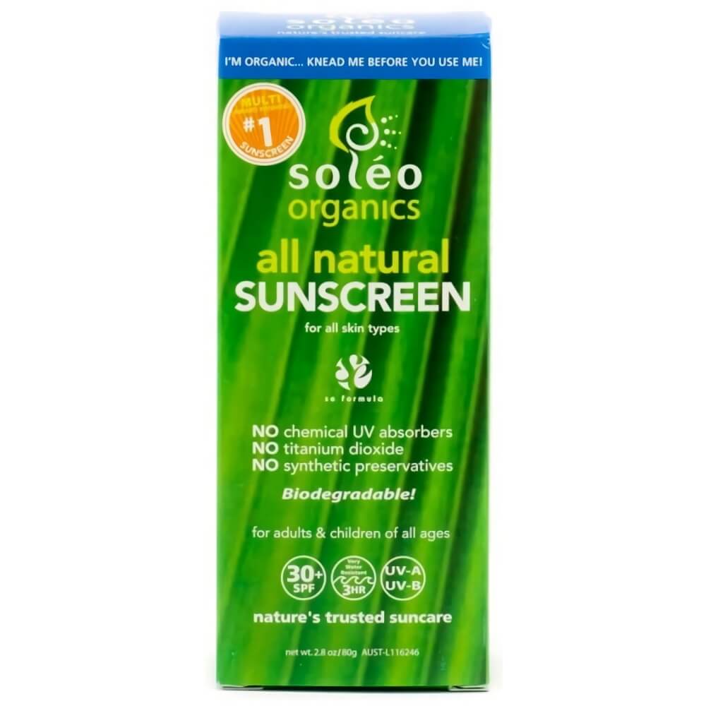 Hypoallergener Sonnenschutz SPF 30 80 ml - Soleo Organics