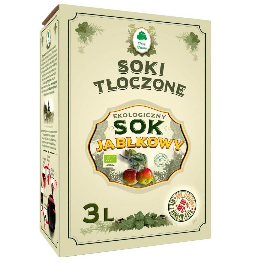 BIO 3 L Apfelsaft - GESCHENKE DER NATUR