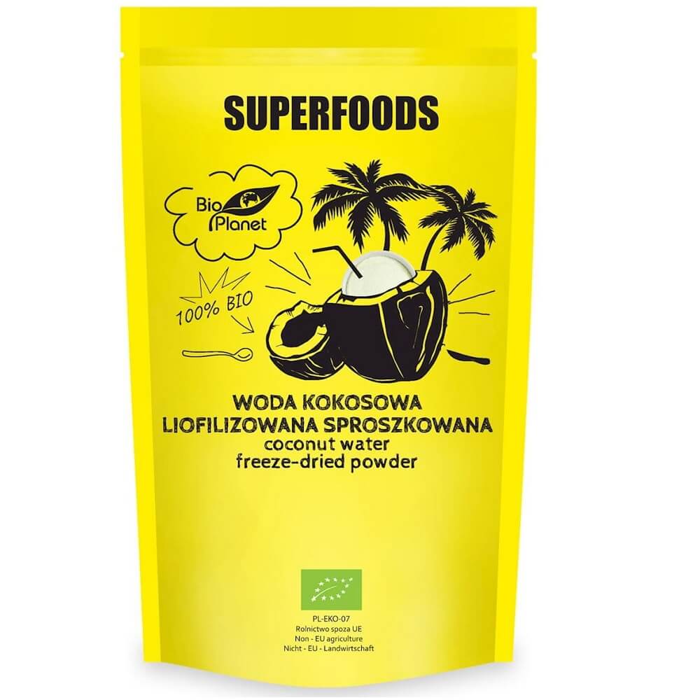 Kokoswasser, gefriergetrocknet, pulverisiert BIO 150 g - BIO PLANET