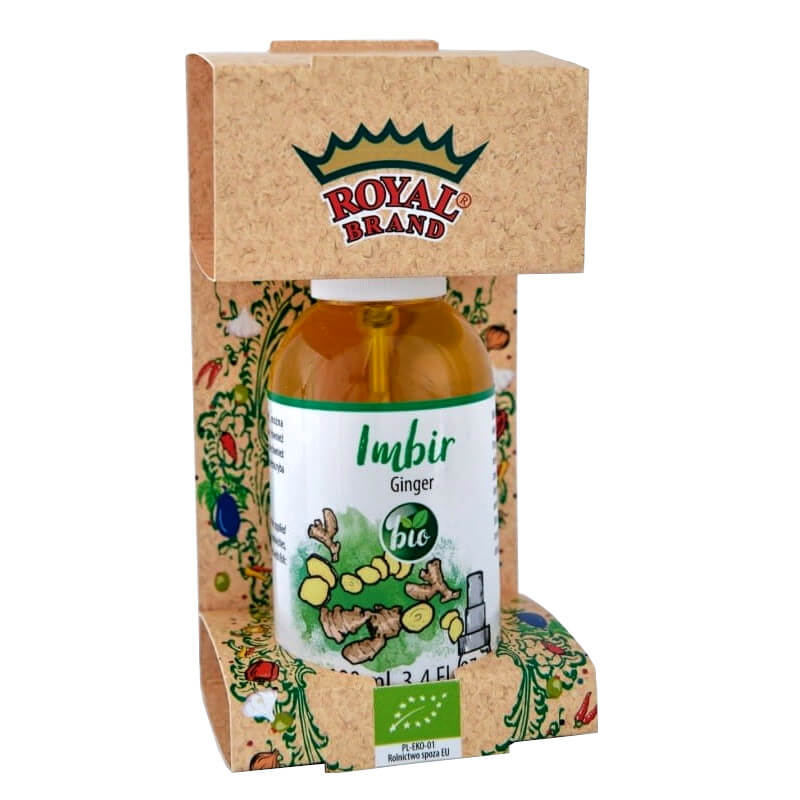 Ingwergewürz in einem Zerstäuber BIO 100 ml - ROYAL BRAND
