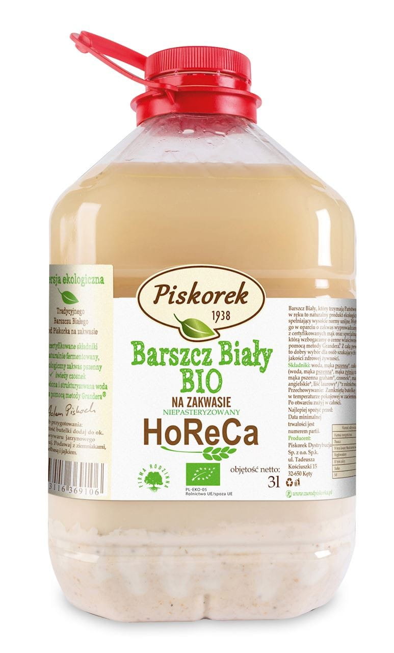 Weißer Borschtsch BIO 3 L - HORECA (PISKOREK)