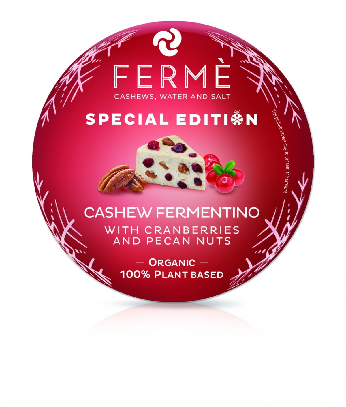 Cashewnuss-Fermentino mit Preiselbeeren und Pekannüssen BIO 110 g
