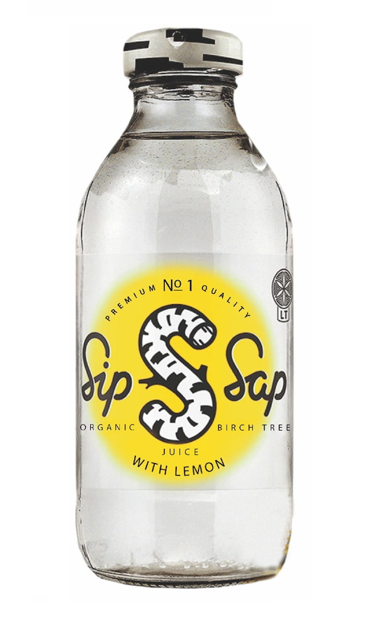 Birkensaft mit Zitronensaft glutenfrei BIO 330 ml - SIPSAP