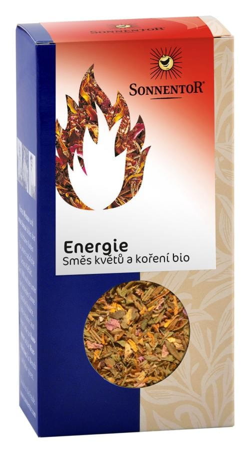 Spezia energya 30g Eco von SONNENTOR, kreative Gewürzmischung in einer Verpackung, ideal für gesunde Gerichte