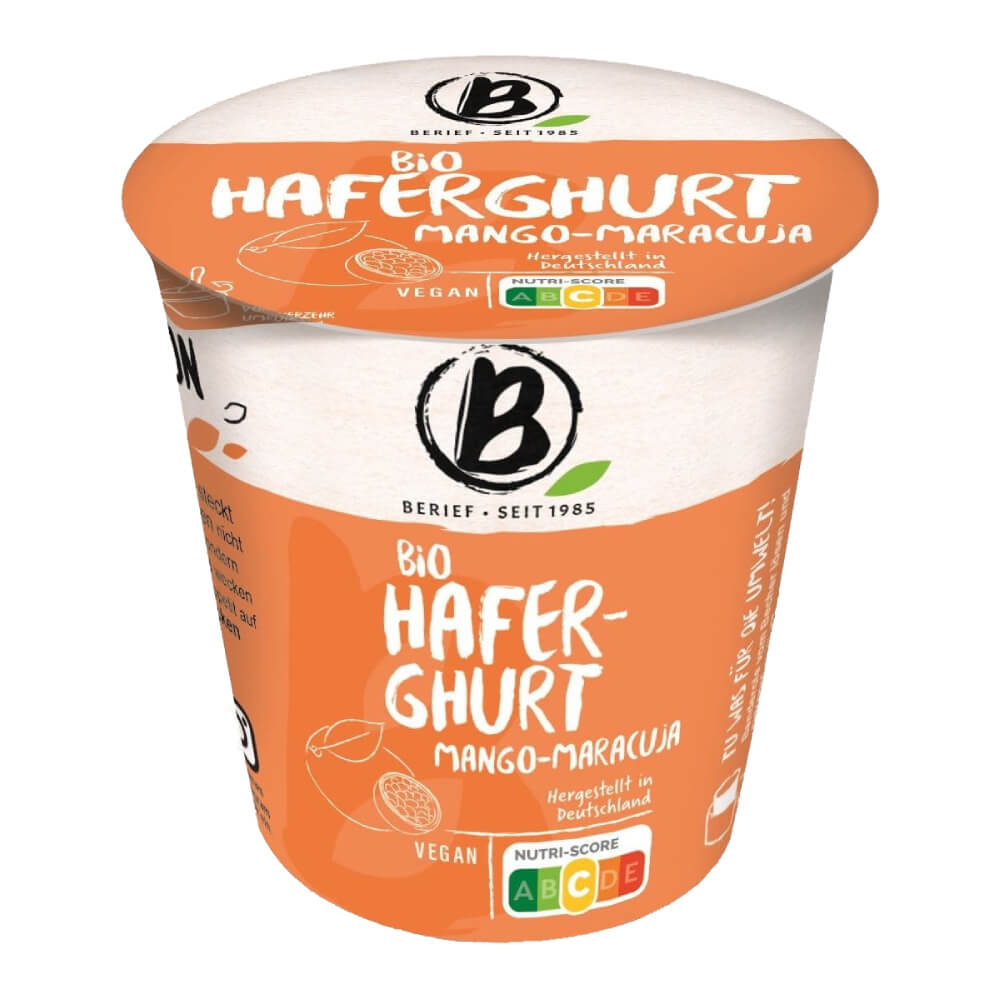 Haferprodukt Mango - Maracuja BIO 150 g - BERIEF