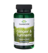 300 mg Ingwer und 300 mg Kurkuma fs Ingwer & Kurkuma 60 Kapseln von SWANSON