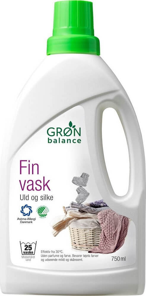 Waschmittel für Woll- und Seidenstoffe 750 ml - GRON BALANCE