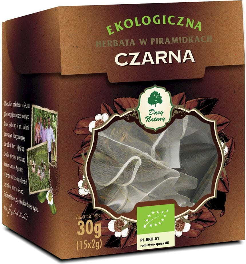 BIO-Pyramiden-Schwarztee (15 x 2 g) - GESCHENKE DER NATUR