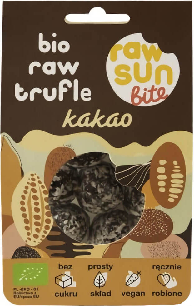 Kakaotrüffel BIO 105 g - RAW SUN BITE