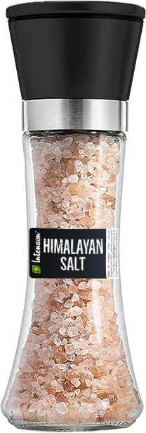 Schwarze Mühle mit rosa Himalaya-Salz 200 g INTENSON