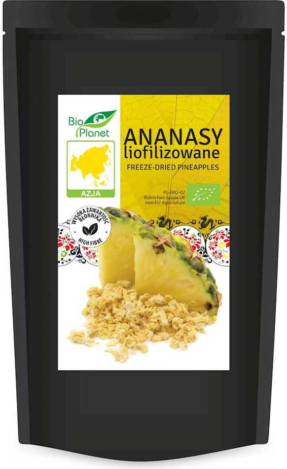Gefriergetrocknete Ananas BIO 30 g - BIO ASIA