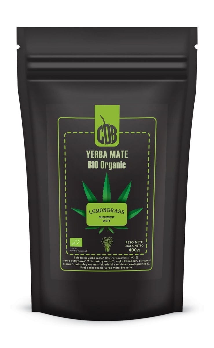 Yerba Mate Zitronengras BIO 400 g - BIO MATE GRÜN