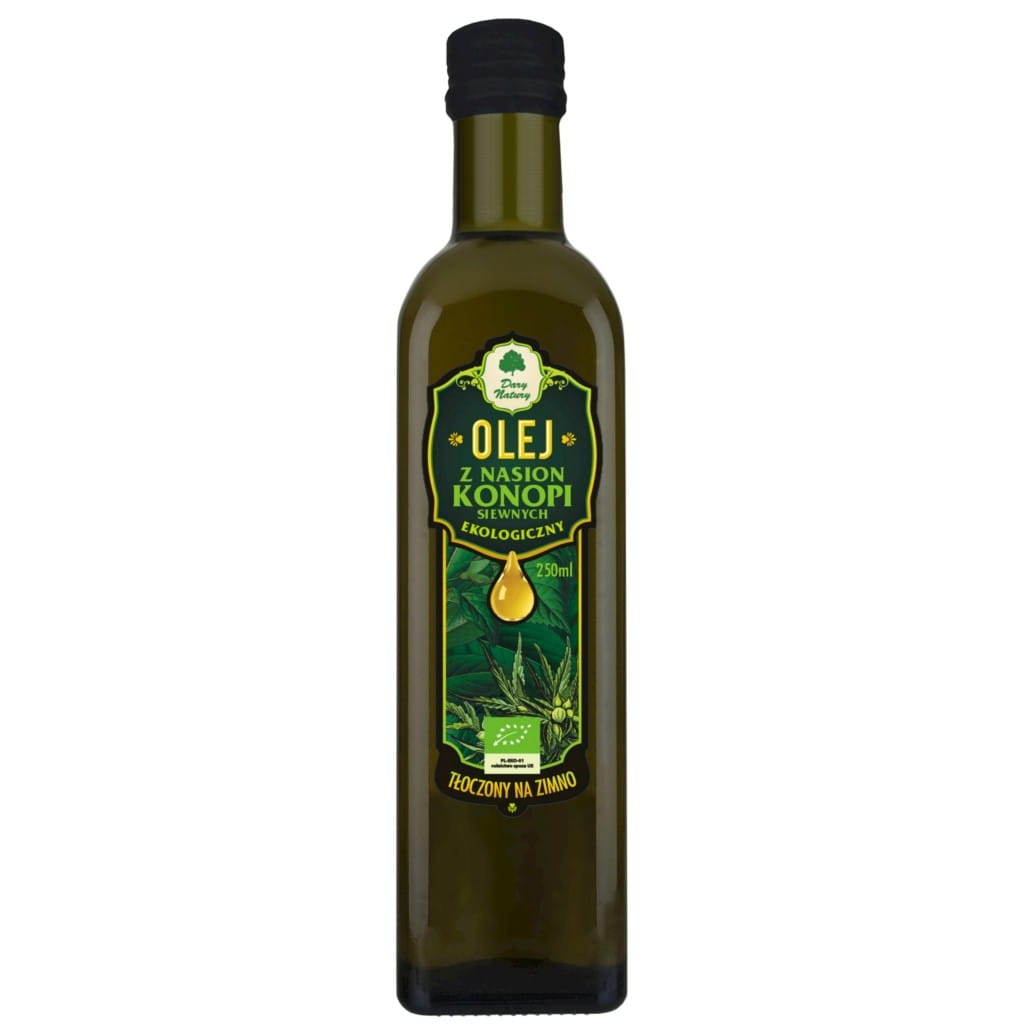 Hanföl kaltgepresst BIO 250 ml - GESCHENKE DER NATUR