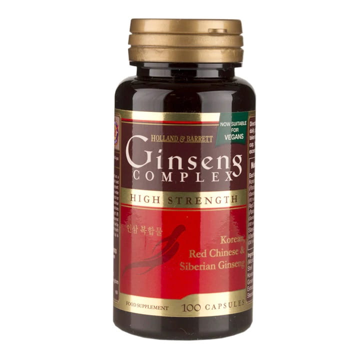 Ginseng-Komplex 100 Kapseln HOLLAND & BARRETT