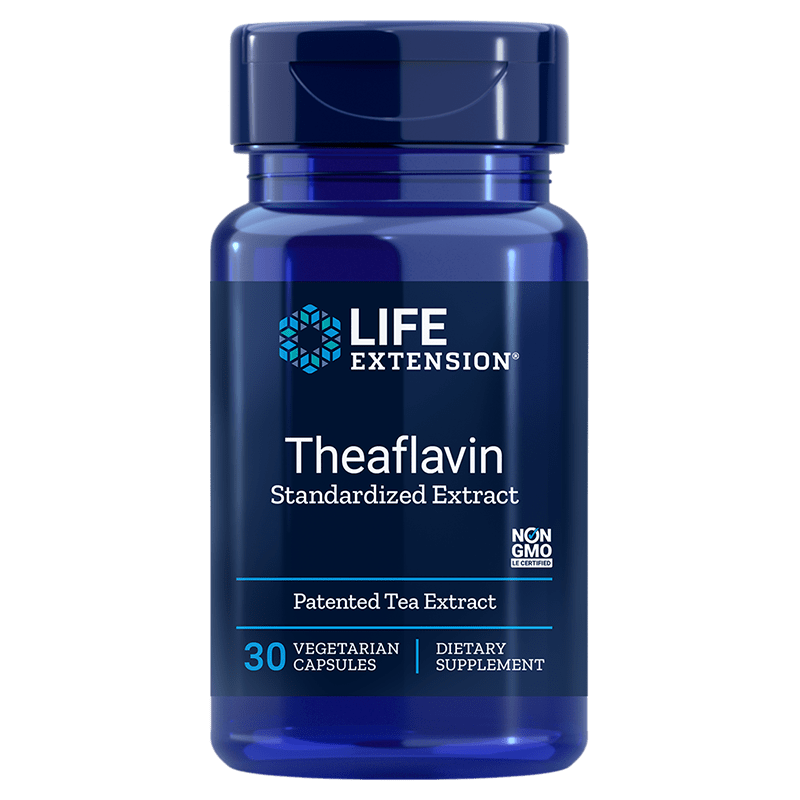 Theaflavin-Extrakt aus schwarzen Teeblättern 30 Kapseln LEBENSVERLÄNGERUNG
