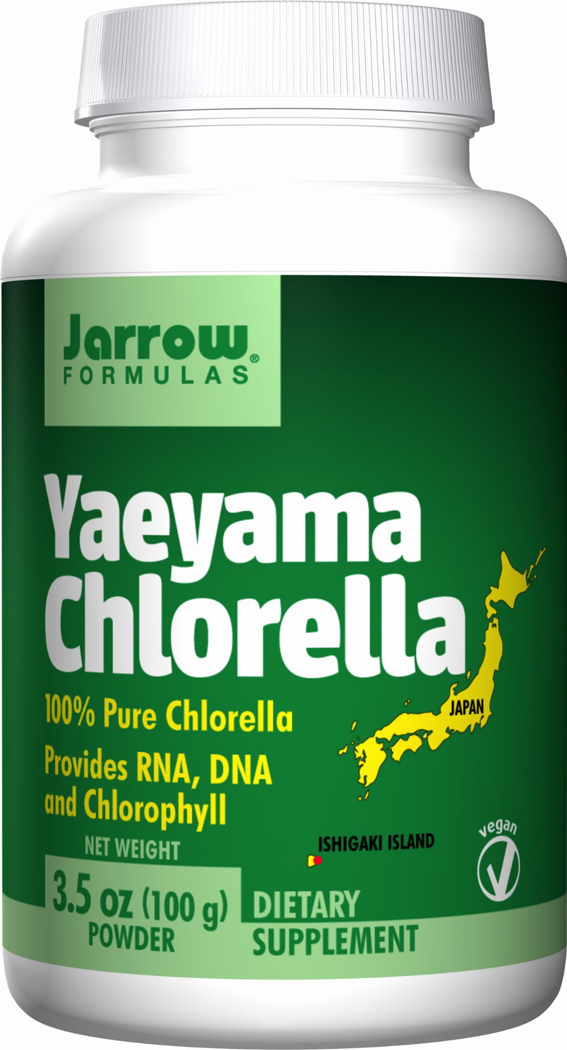 Yaeyama Chlorella 100 g JARROW-FORMELN