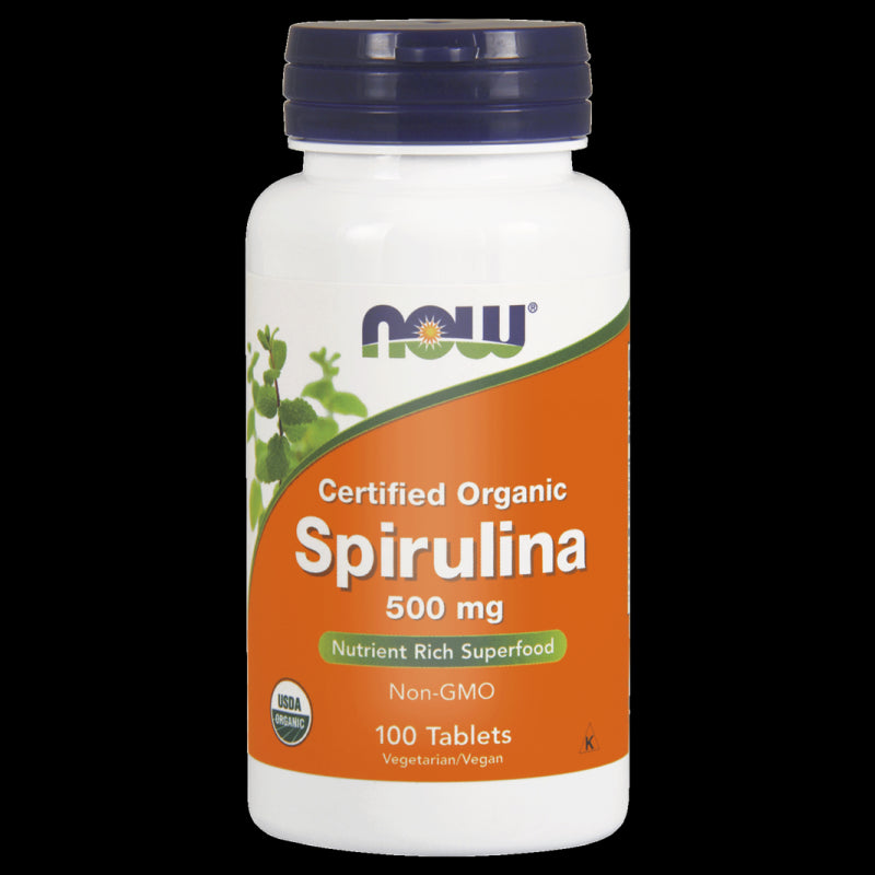 Eco Spirulina 500 MG 100 Tabletten NOW FOODS