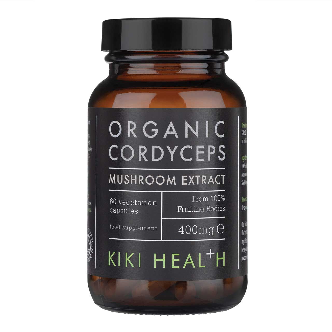 Cordyceps Cordyceps-Extrakt 400 MG 60 Kapseln KIKI HEALTH