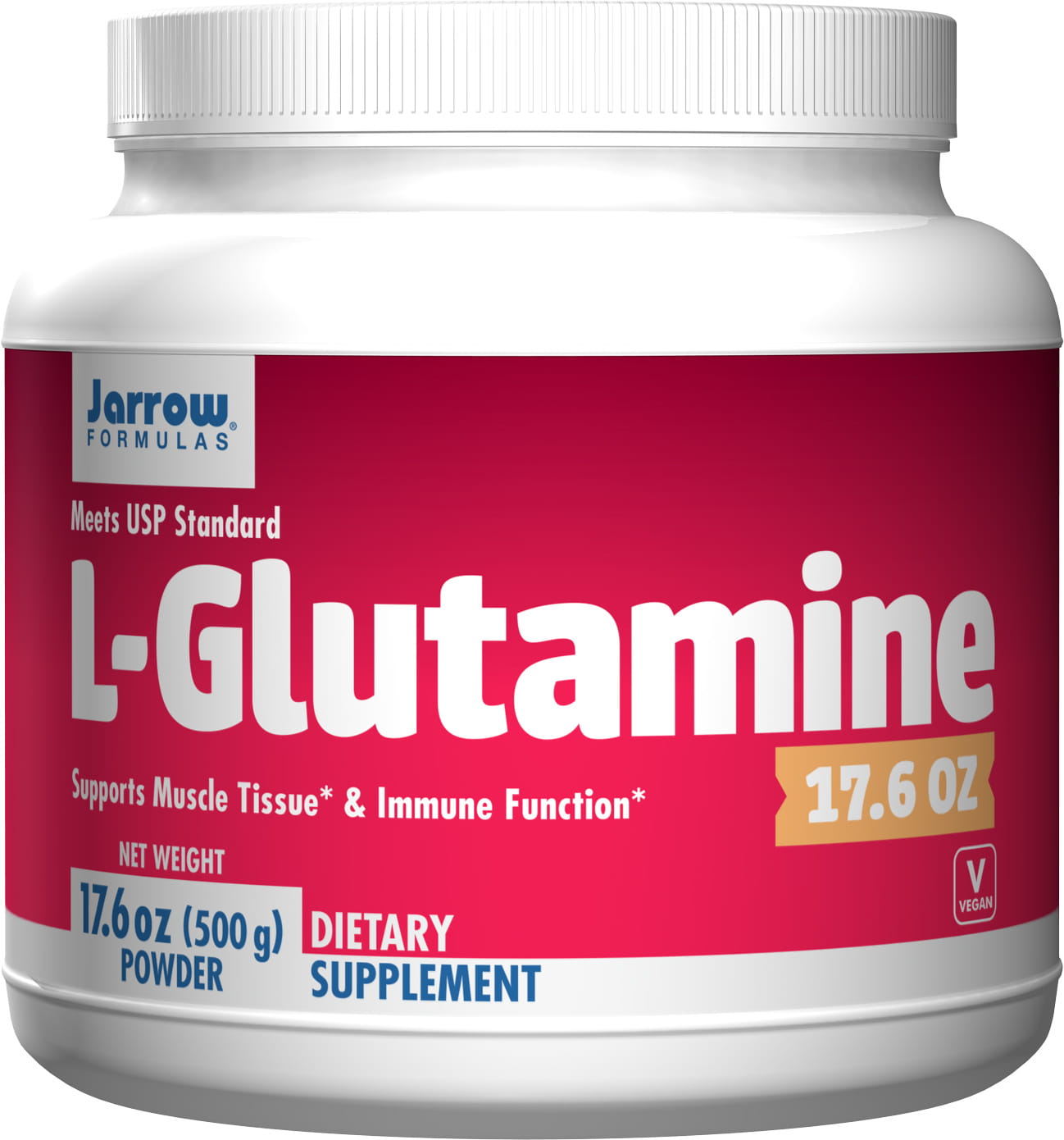 L - Glutamin 500 g JARROW-FORMELN