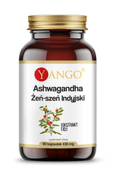 Ashwagandha-Extrakt 10:1 90 Kapseln YANGO