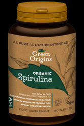Bio-Spirulina 180 Tabletten GRÜNER URSPRUNG