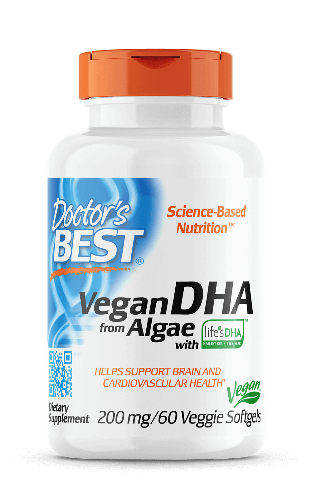 Veganes DHA aus Algen 60 Kapseln DOCTOR'S BEST