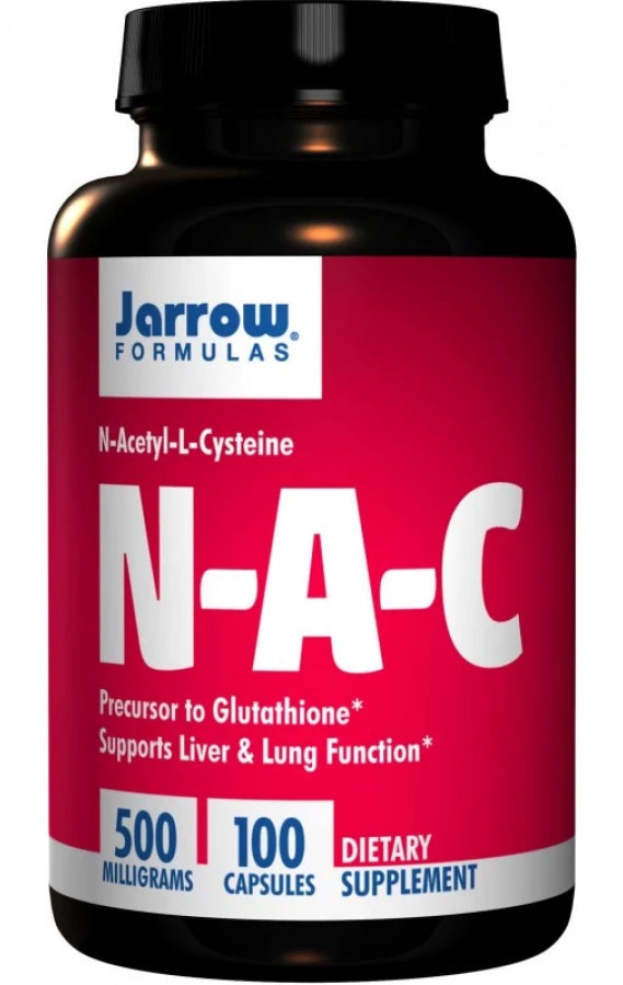 NAC n - Acetyl - L - Cystein 500 MG 100 Kapseln JARROW FORMELS