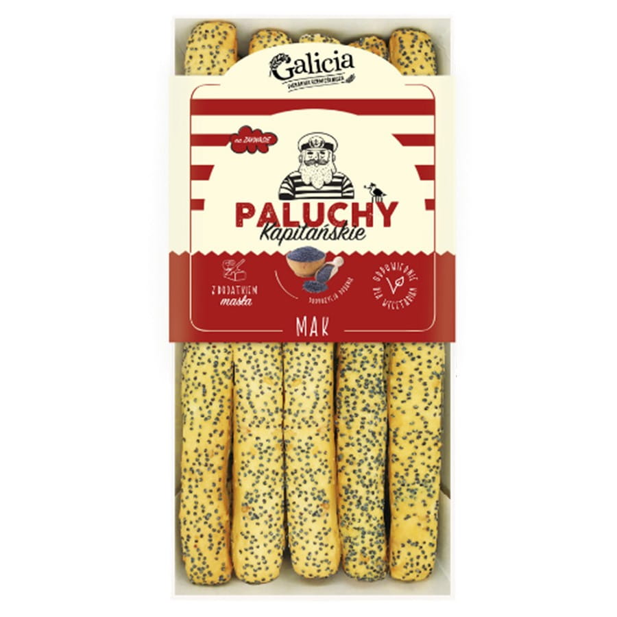 Captain's Fingers - Mohn 130g GALICIA