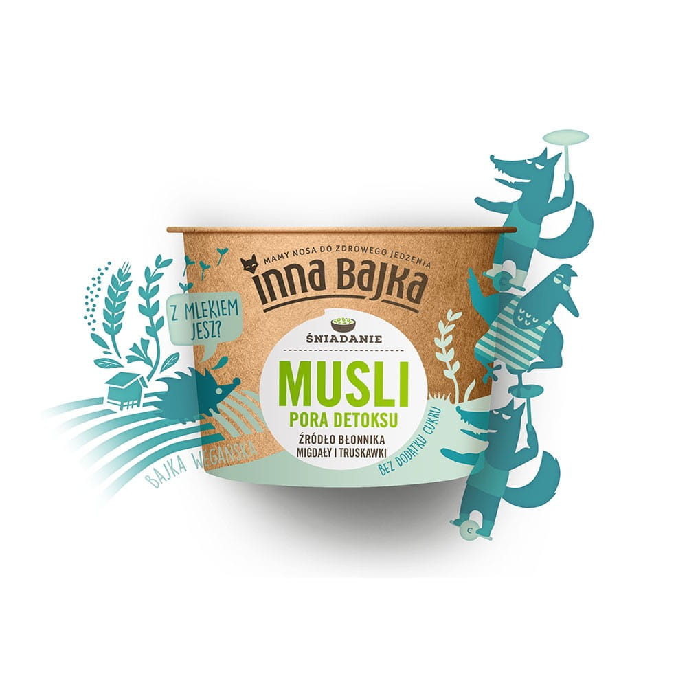 Müsli detox Saison Mandeln und Erdbeeren 60 g ANOTHER TALE