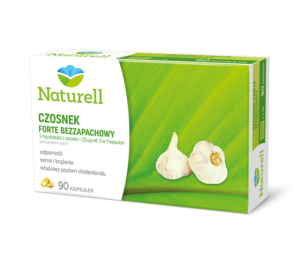Knoblauch FORTE geruchlos 90 Kapseln NATURELL
