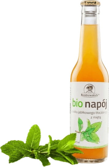 Gepresster Apfelsaft mit Minze 275ml ECO AUS DEM REMBOWSKI-HAUS - Biogo.de