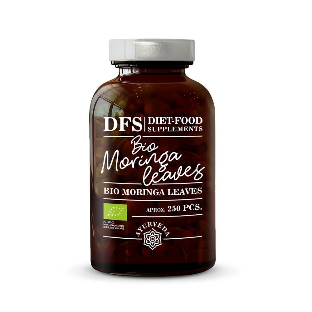 Moringa BIO - Tabletten 250 Stück DIÄTISCHE LEBENSMITTEL - Biogo.de