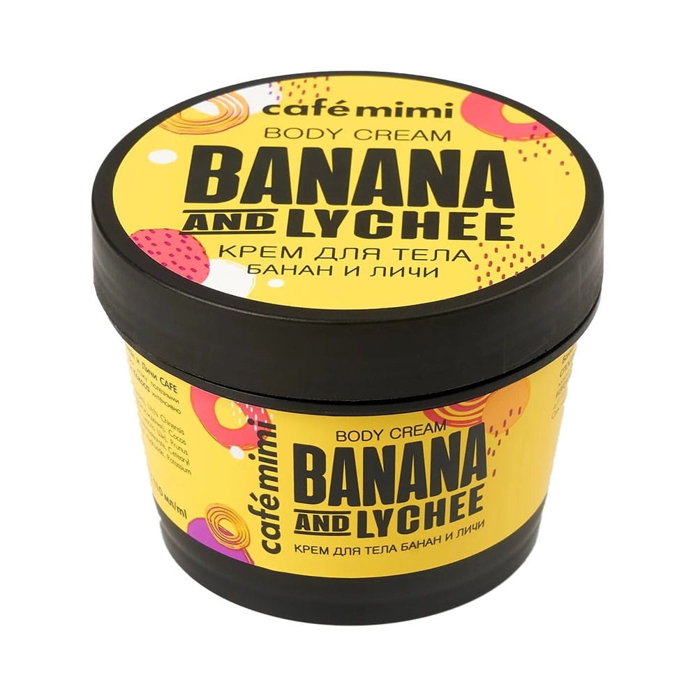Banane und Litschi Körpercreme 110 ml CAFEMIMI - Biogo.de