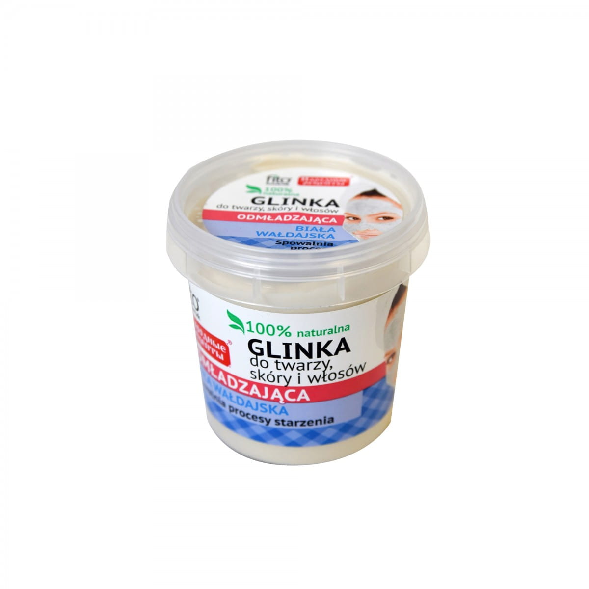 Weißer Waldajska-Ton für Gesicht, Körper und Haare 155 ml - Biogo.de
