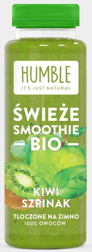 Sale Smoothie Apfel - Mango - Spinat - Kiwi BIO 300 ml - HUMBLE - Biogo.de