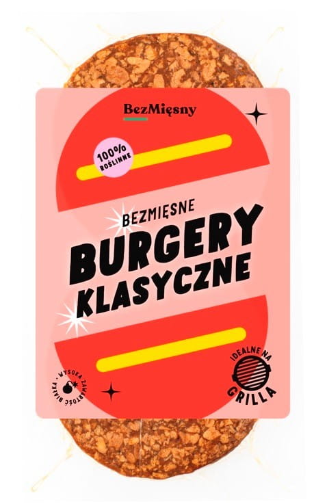 Klassische Burger ohne Fleisch 180 g FLEISCHLOSES FLEISCH - Biogo.de