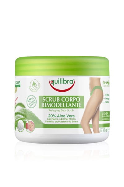 Modellierendes Körperpeeling mit Salz 600g EQUILIBRA - Biogo.de