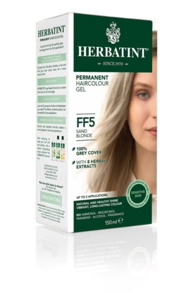 Gelfarbe ff5 sandblond 150 ml HERBATINT - Biogo.de