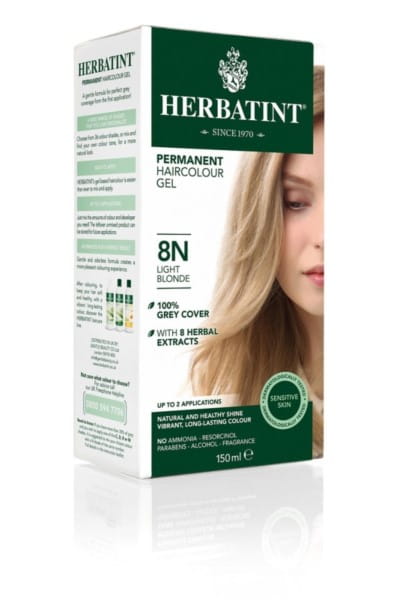 Gelfarbe 8n hellblond 150 ml HERBATINT - Biogo.de