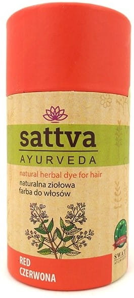Ayurveda-Haarfarbe rot 150g SATTVA - Biogo.de